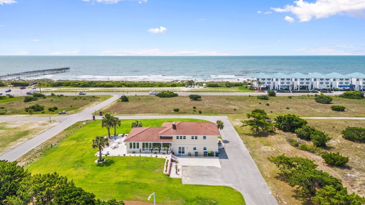 Ocean Isle Beach House | 4000 sq. ft. Historic Hilltop Home/Panoramic Ocean & Sound View/Event Friendly