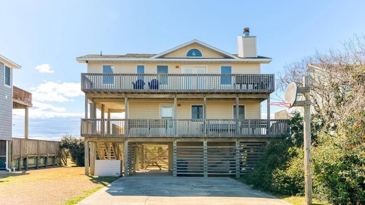 South Nags Head House | 408 - Nags Head Rental Home w/Ocean Views and Community Pool!