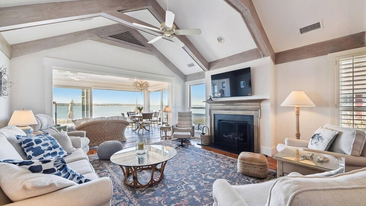 South Beach Villa | 49 Lands End Road ~ Best Views of Harbour Town and Daufuskie from 4Br Villa!