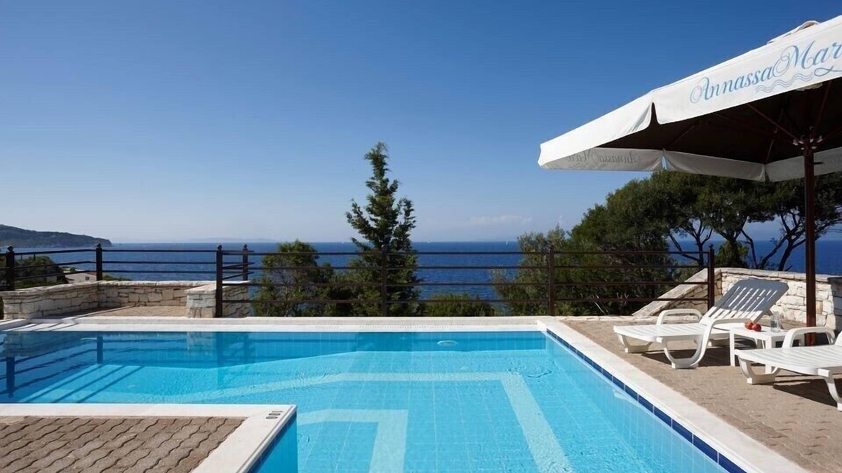 Gaios Villa | 4BR Sea View Villa with Private Pool