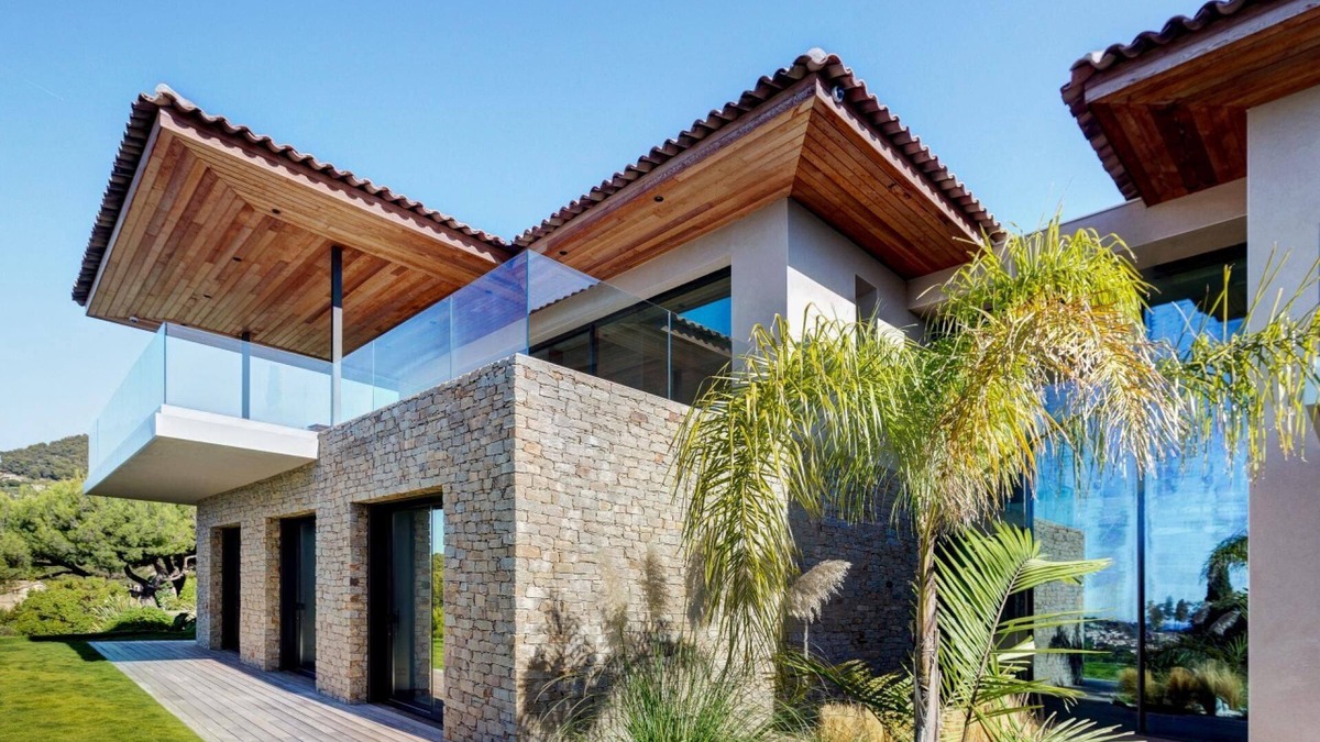 Carqueiranne Apartment | 5* apartment in Villa prestige sea view swimming pool 17x4 exclusive Air conditioning