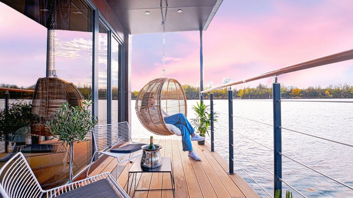 Sandrancourt Boat Rental | 5*: Nid d'amour sur l'eau avec Jacuzzi (40' Paris)