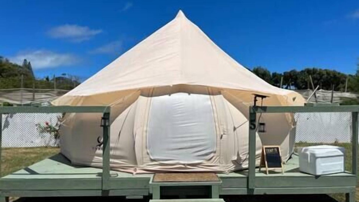 Laie Apartment | #5 North Shore Oahu Camping/Glamping Tent Laie