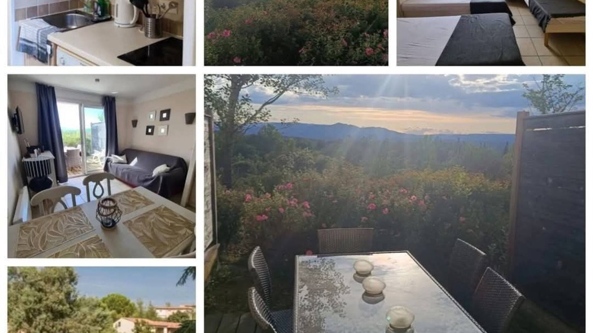 Rouret Condo | 5-person accommodation in a vacation village with swimming pools in Ardèche
