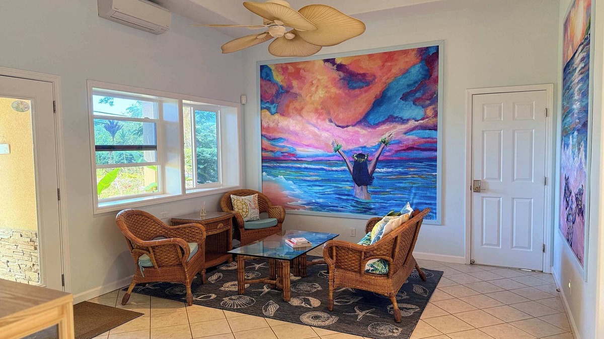 Kahana Bed & Breakfast | 50% Off! 3 BR Bed & Breakfast Steps from the Beach with AC