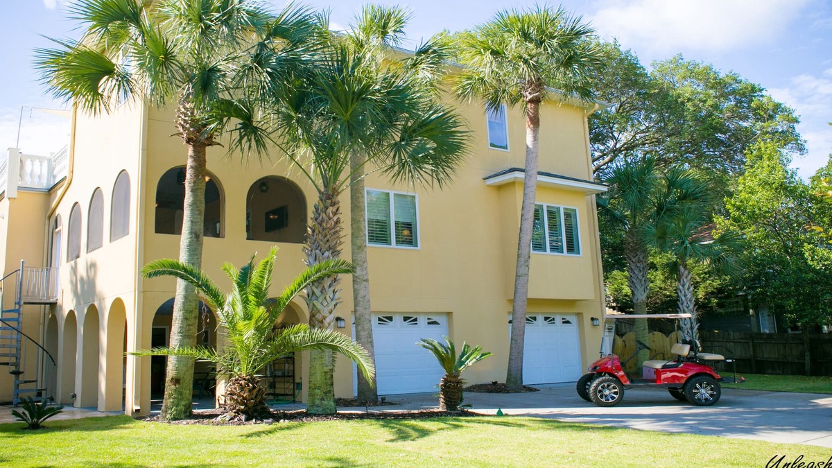 Folly Beach House | 50% off till Aug 21! Mediterranean Villa; 444 ft to Beach! Ranked in Top 1%.