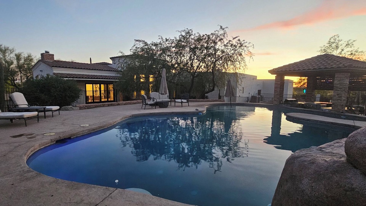 Apache Junction House | 5054 sqft Luxury 4-bed 5.5 bath w/Theater, GameRm, Pool, fitness room on 2.5 ac