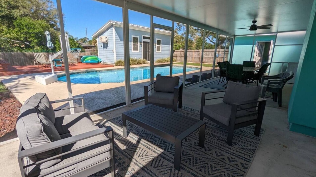 Neptune Beach House | 5BR/4BA Pool & Tiny Home | Good Morning Rentals