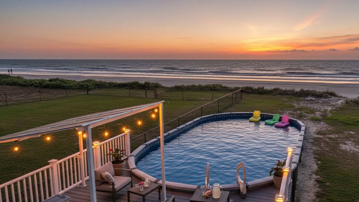 Port Bolivar House | 5BR Beach Escape | Pool, Hot Tub & Game Room