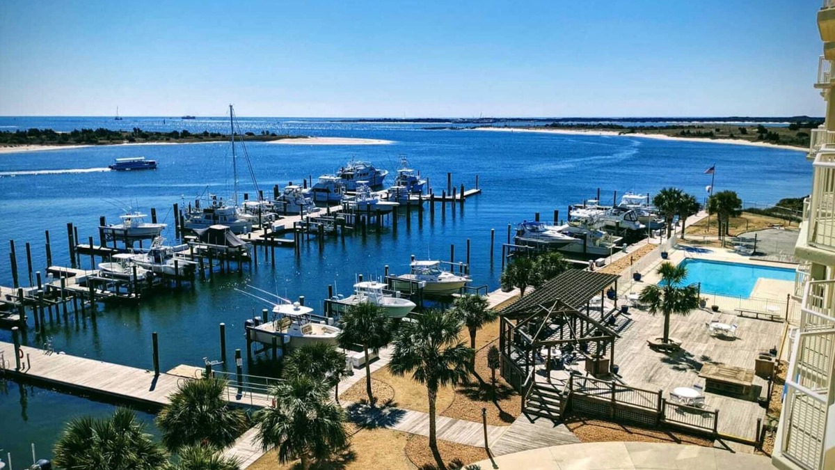 Morehead City Condo | 5th Floor Condo with breathtaking views of Beaufort Waterfront & Carrot Island.