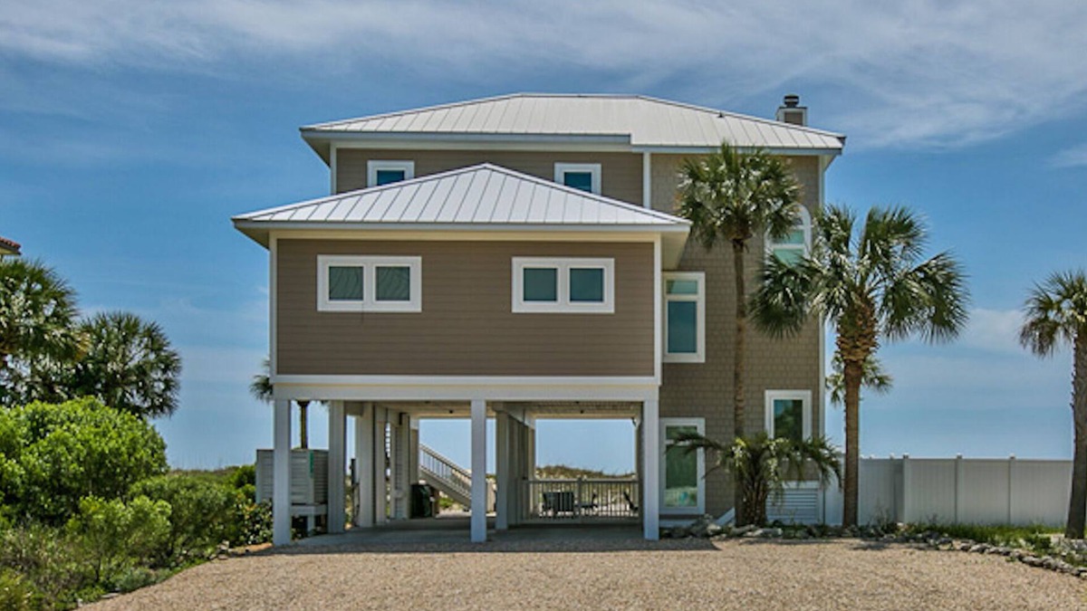 East End House | 6 Bedrm/5.5 Baths/Gulf Front - 4 King Master