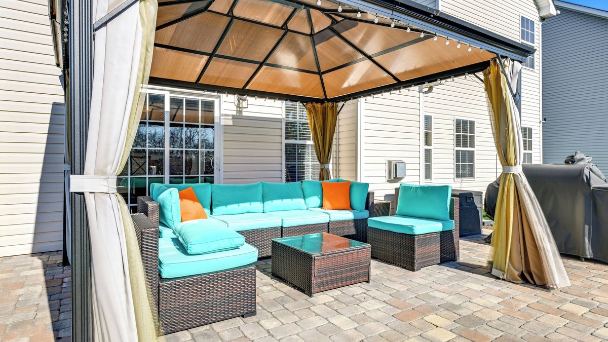 Concord House | 6 Mi to Charlotte Motor Speedway: Home w/Fire Pit