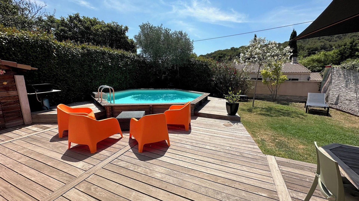 Le Rove House | 6-person pool house on the Côte Bleue, 2 steps from the calanques