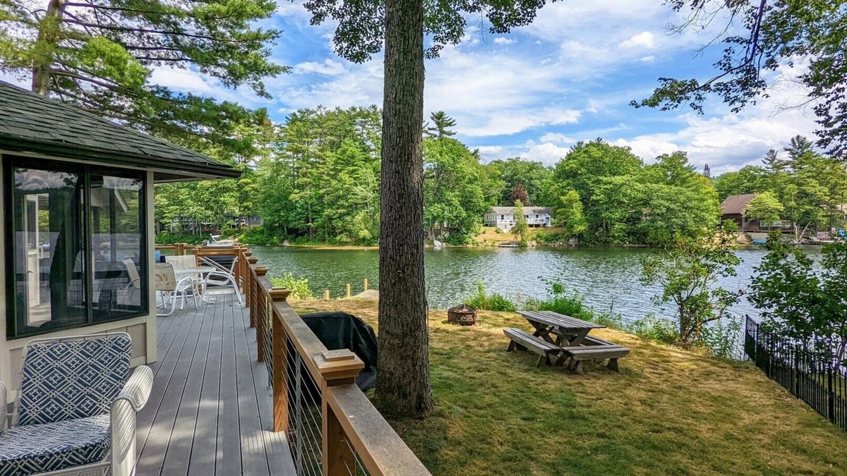 Meredith House | 60 Shades of Water, Lake Waukewan Waterfront