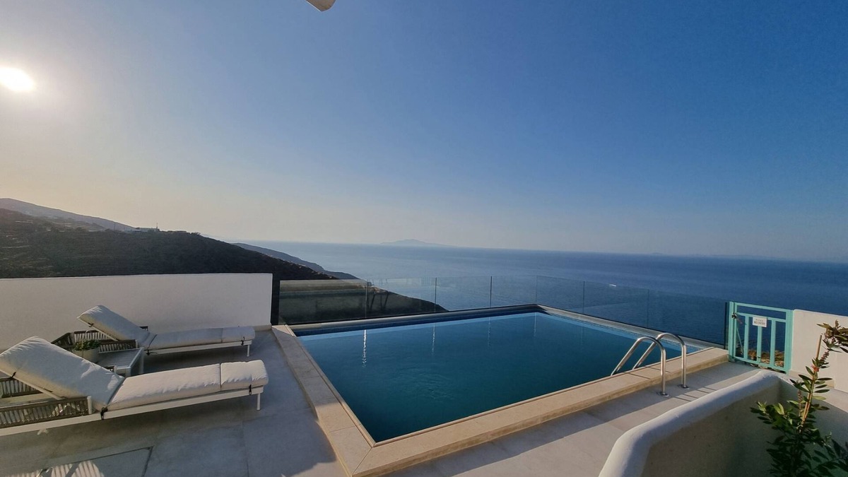 Ano Meria House | 65 Stairs to heaven (private pool)