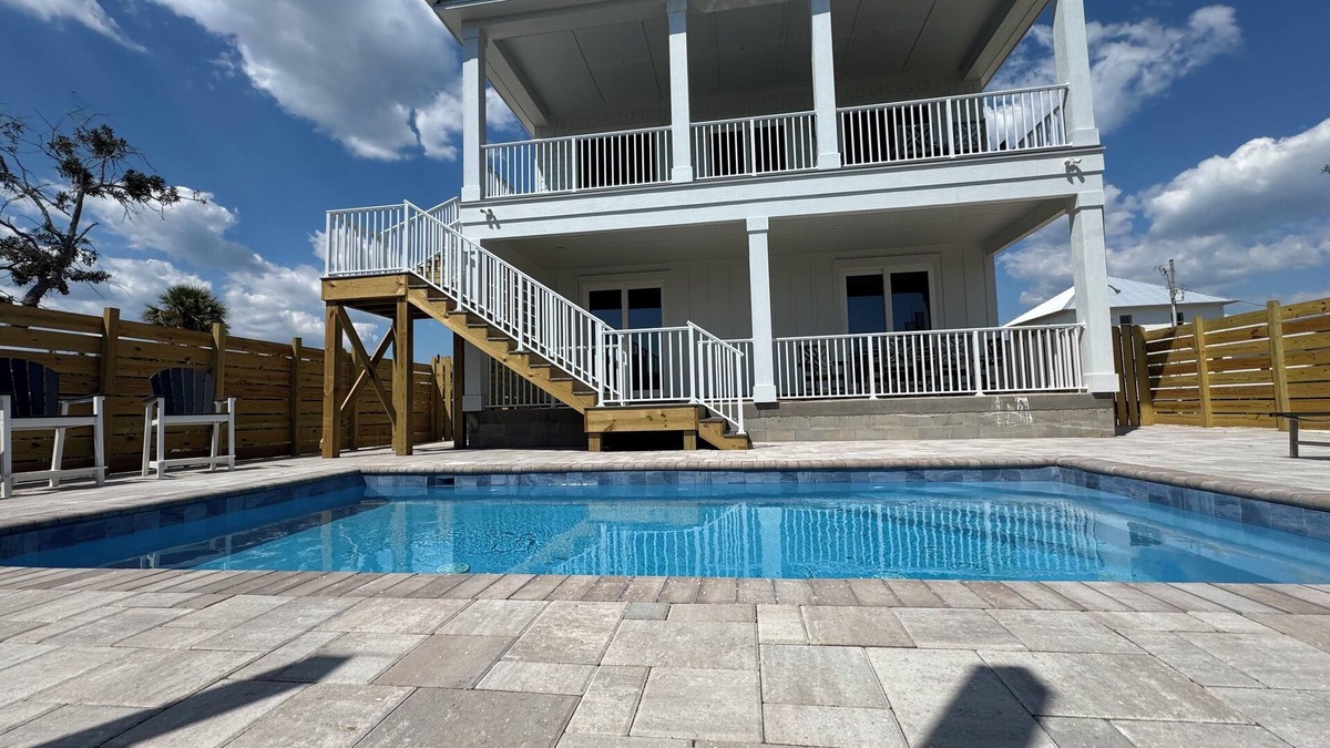 Orange Beach House | 6BR Luxury Home with Private Pool- Walk to Marina and Local Restaurants