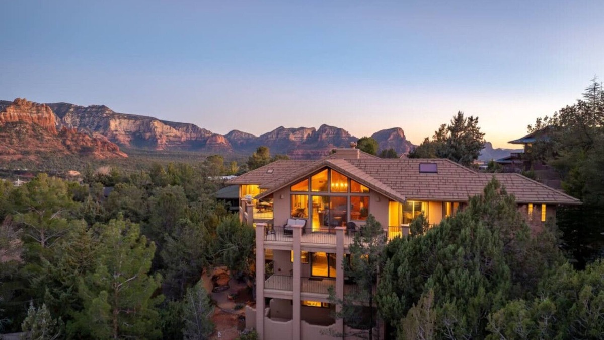 Sedona House | 7000 Sq. Ft. Uptown Estate | Views, Games, Theater