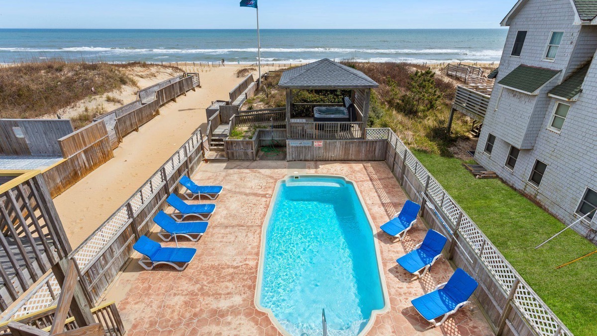 South Nags Head House | 7005 OBX Attitude*Pool+Baby Pool*Elevator*Game Rm