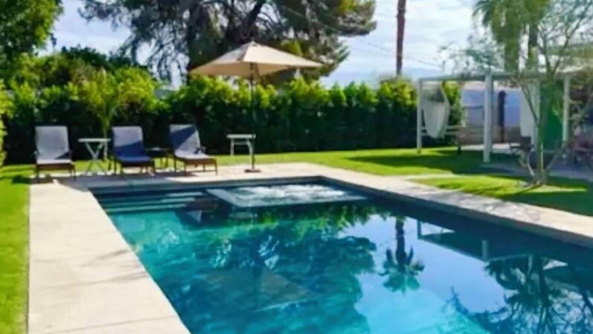 Cathedral City Cove House | 70’s Style, Private Pool and Yard, Dogs Ok! Close to restaurants and shopping!