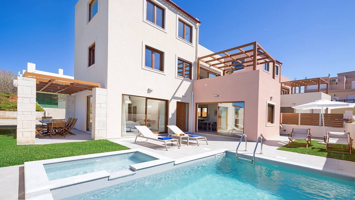 Agia Marina Villa | 8-bedroom Urban Villa, 2 private pools