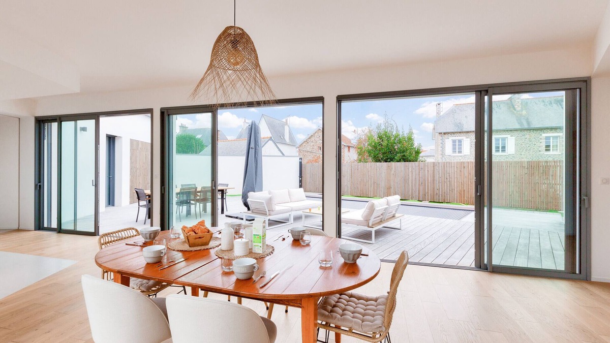Pleneuf-Val-Andre House | 800m from the beach, new house for 10 with pool