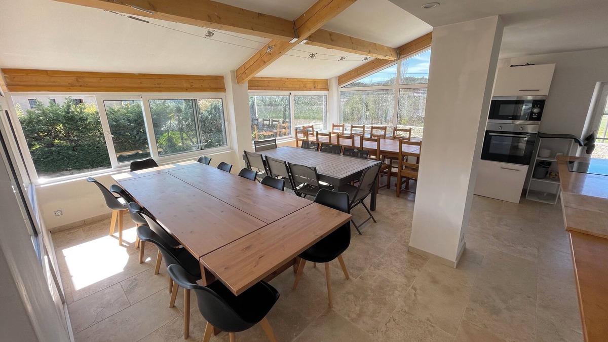 Rosieres House | 9-bedroom house in charming Rosières with AC, fitness room, WiFi
