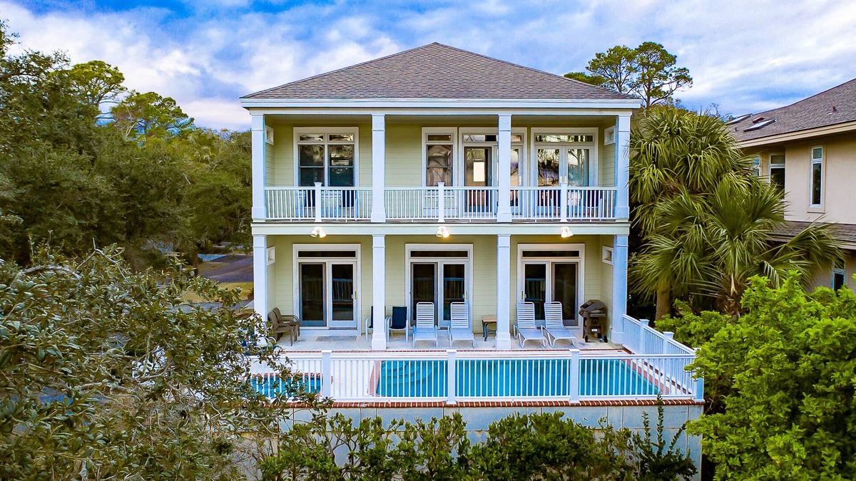 Hilton Head Island House | 9 Dogwood - Oceanfront Beach Retreat with a Private Pool
