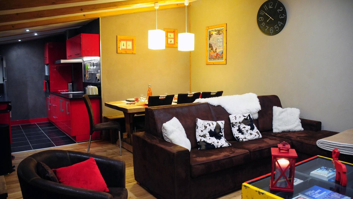 Val-Thorens Apartment | 97 m² luxury duplex in Val Thorens for 8 people