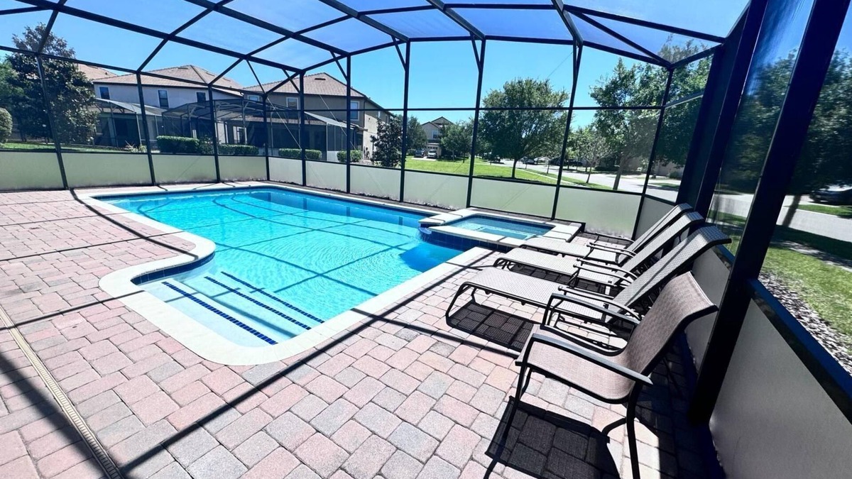 Davenport Villa | 9BR Retreat for 20 w/Game Room | Champions Gate