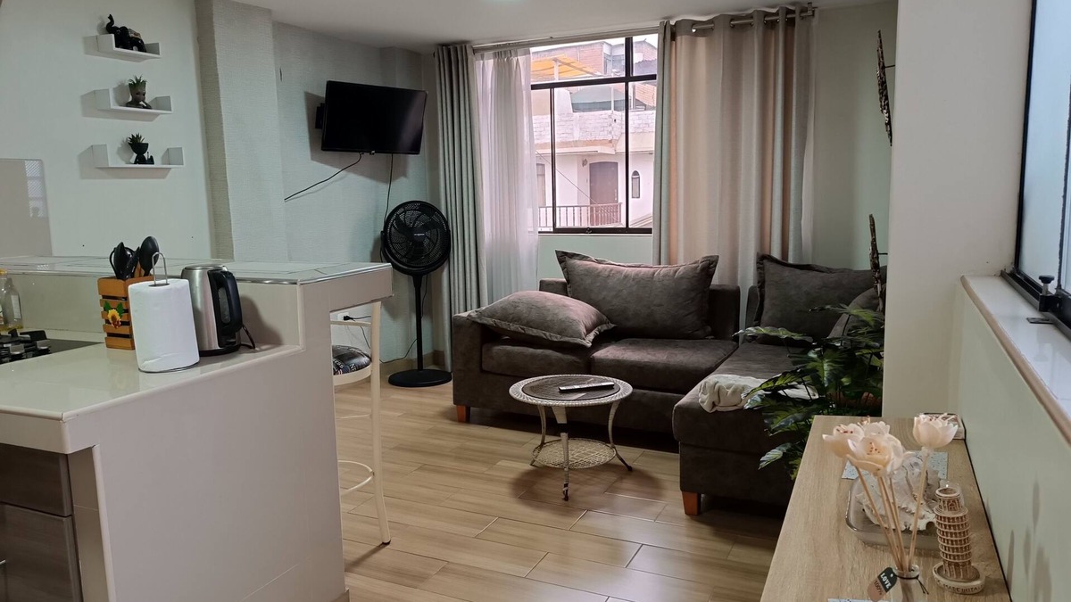 Los Olivos Apartment | A 20 min del aeropuerto, comodo Loft con cocina americana