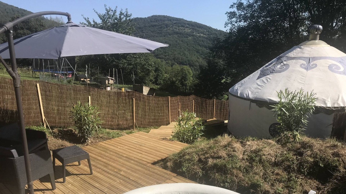 Anla Bed & Breakfast | A family holiday in a Mongolian style Yurt with a private hot tub and BBQ