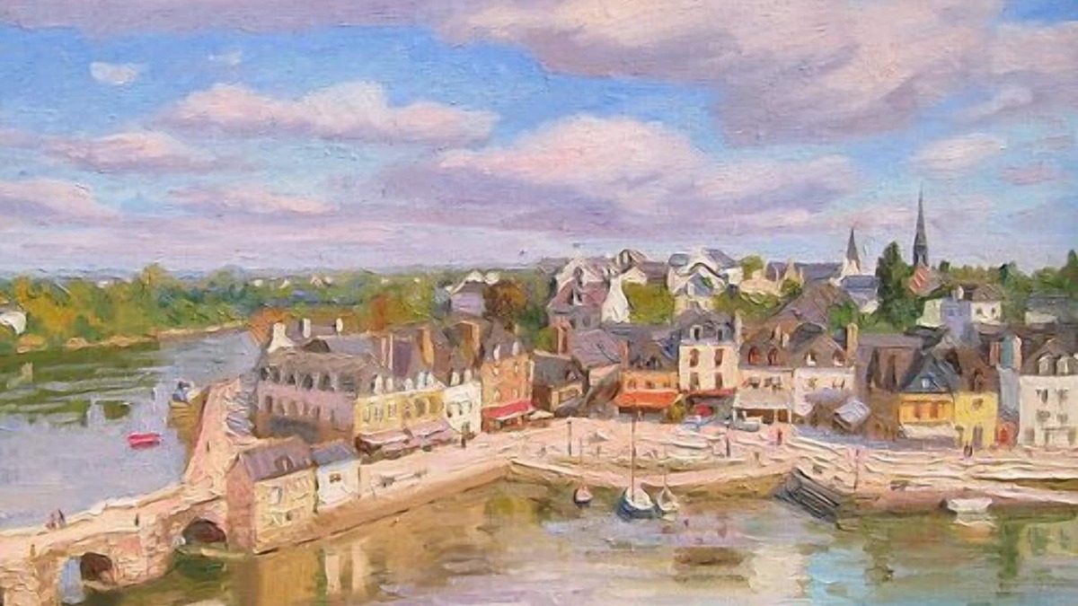 Port de St Goustan House | A fisherman's house nestled in the picturesque Saint Goustan port.