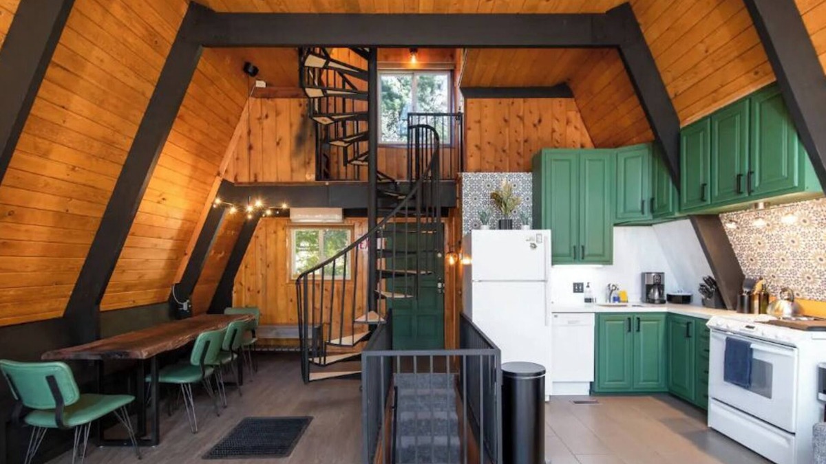 Green Valley Lake Cabin | A-Frame cabin w/game room, walking distance from Lake