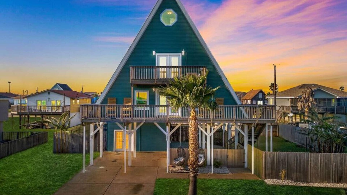 Jamaica Beach House | A-Frame Coastal Home with Private Pool
