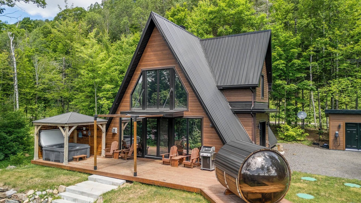 Sainte-Beatrix Ski Chalet | A-FRAME-DU-NORD | ALUNA