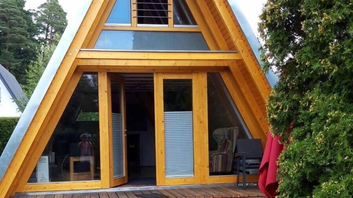 Schellbronn House | A-frame holiday house for four people