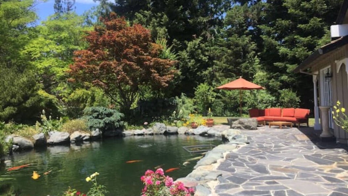 Los Altos Hills Villa | A Grand Villa, Private Lake, Monet Garden, 25567 Main House
