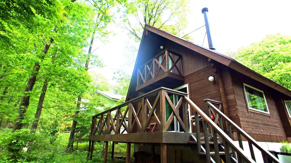 Nasu House | A log house surrounded by dense trees You can enj - HARUNA LODGE/Nasu-gun Tochigi