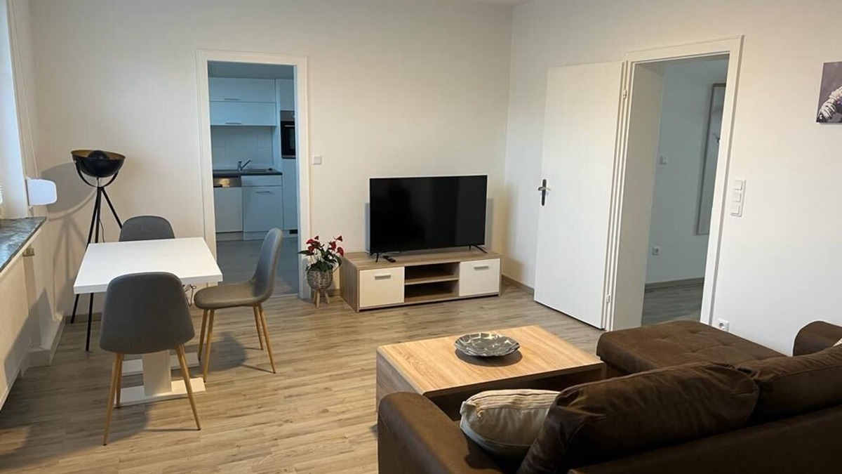 Lubbecke Apartment | A modern renovated apartment with balcony terrace.