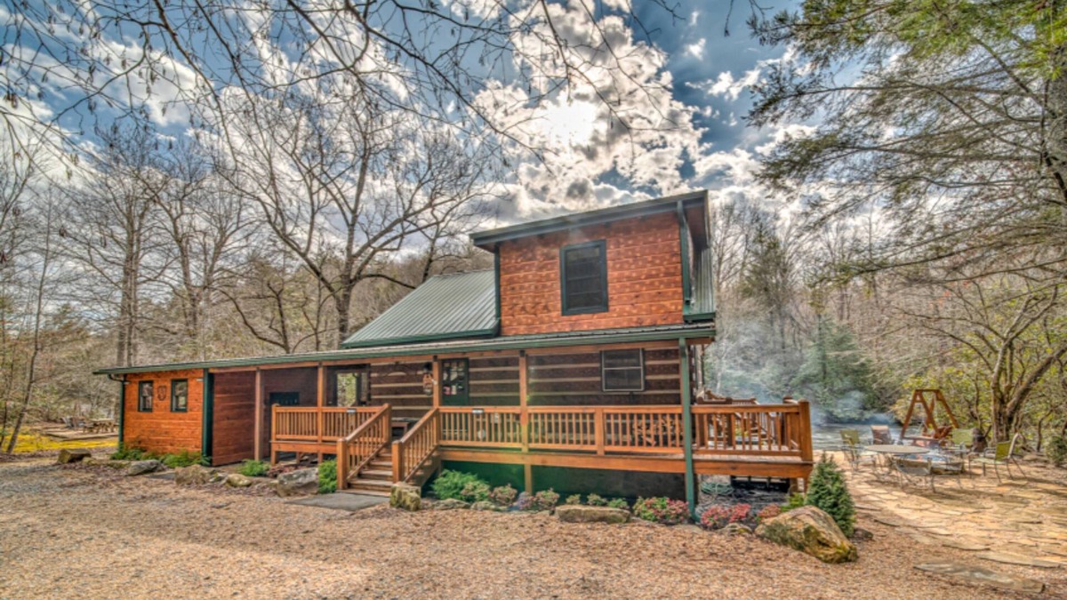 Dial Cabin | A River Runs Through It by Escape to Blue Ridge