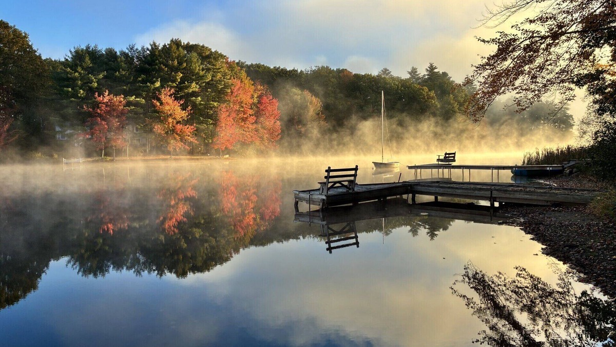 Barnstead House | A serene lake house to escape the day-to-day!