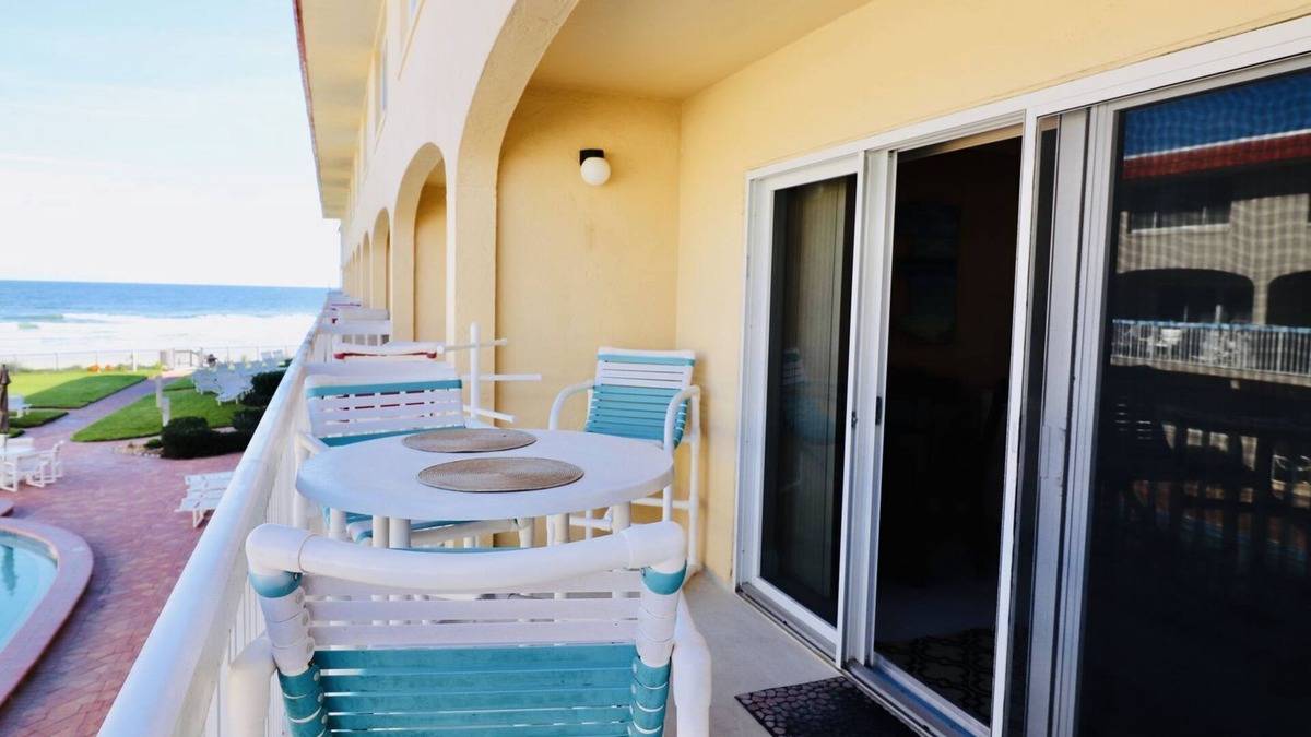 New Smyrna Beach Condo | A210 lovely ocean views just off Flagler Ave!
