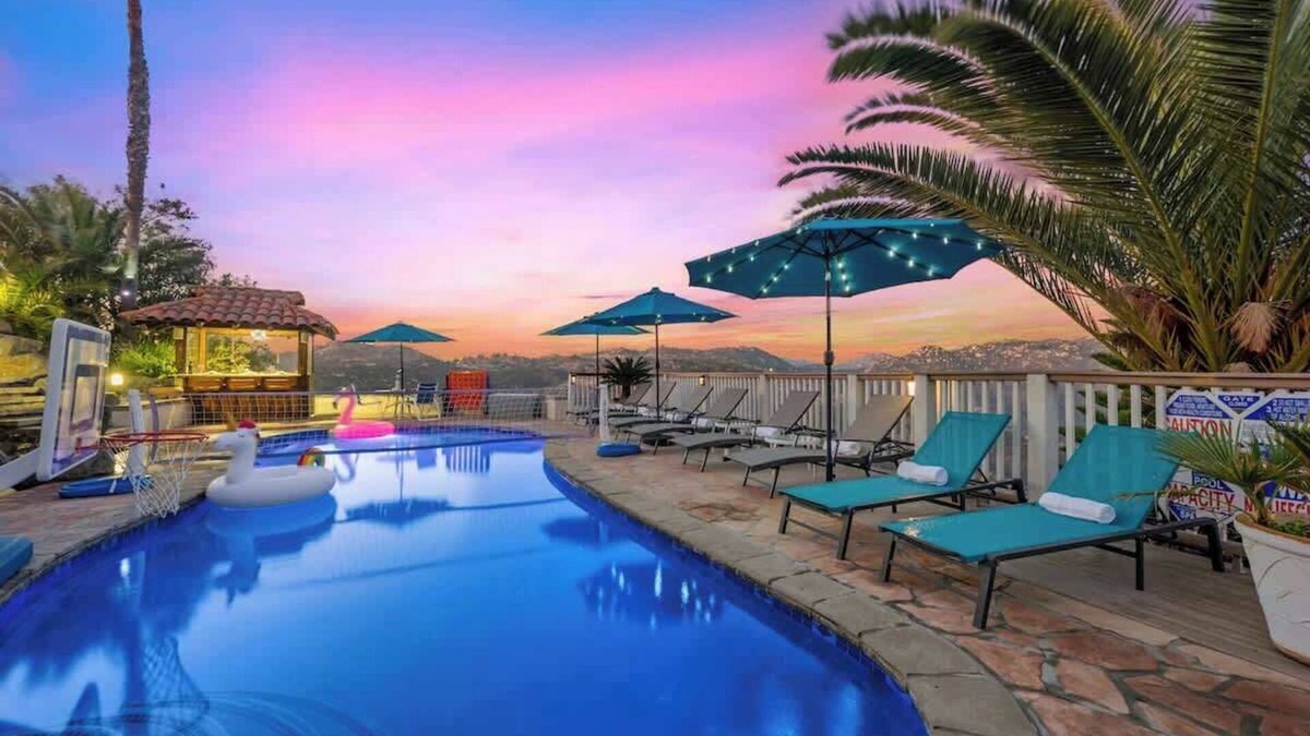 Rainbow CDP Villa | Above the Clouds 17acre Gated Lux Estate 360 Views