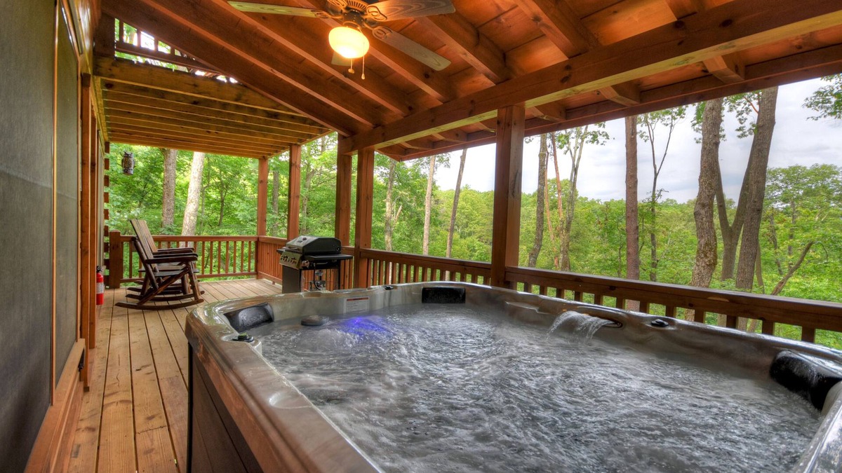 Cherry Log Cabin | Absolute Relaxation - Cherry Log