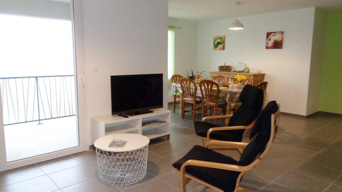 Saint-Genest-Malifaux Apartment | Accessible apartment, balcony, equipped kitchen, WiFi, linens provided