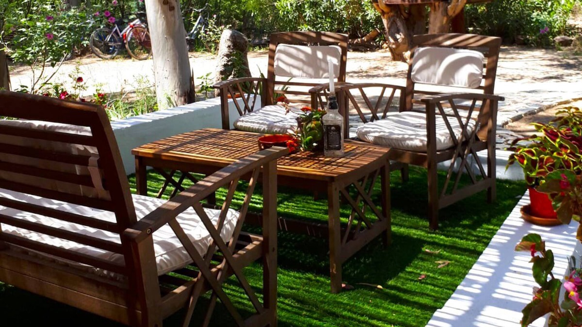 Muravera Villa | Across the river and through the trees. Relaxation and privacy within walking distance of the sea