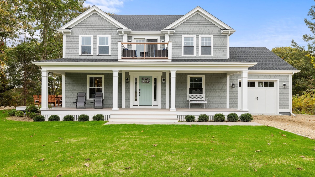 West Falmouth House | Across the street from Old Silver Beach; New house with hot tub. Sleeps 12.