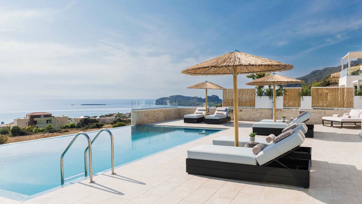 Falassarna Villa | Actea Seaview Villa 1 Free* heated pool & 800m sea