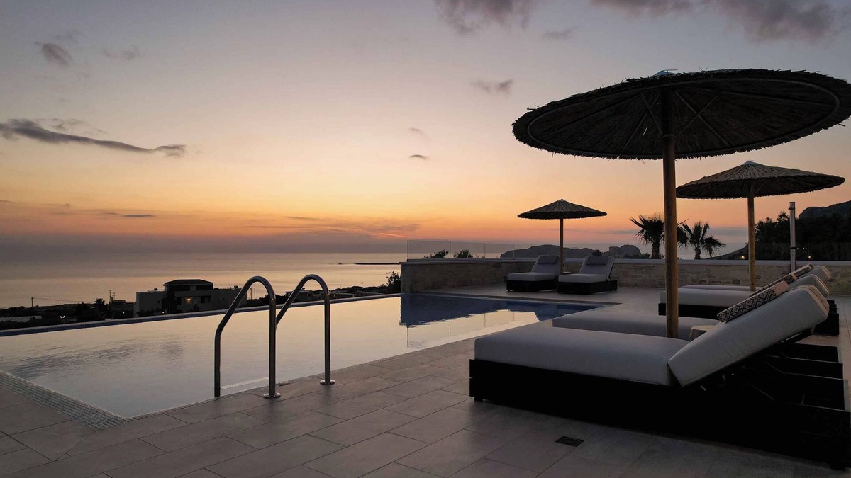 Falassarna Villa | Actea Seaview Villas I Free* heated pools, 800m sea