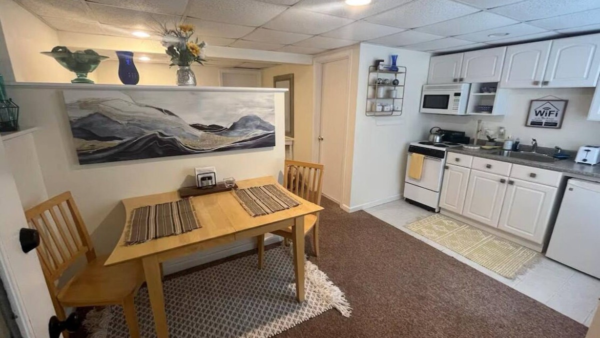 Westerly Apartment | Adorable in-law studio w/private entrance-Minutes to downtown, 5 miles to beach!